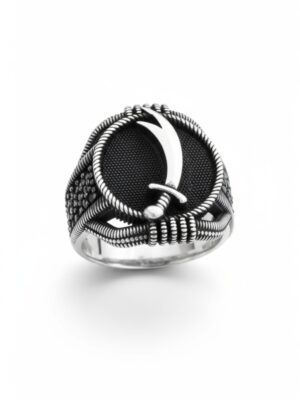 zülfikar gümüş erkek yüzük