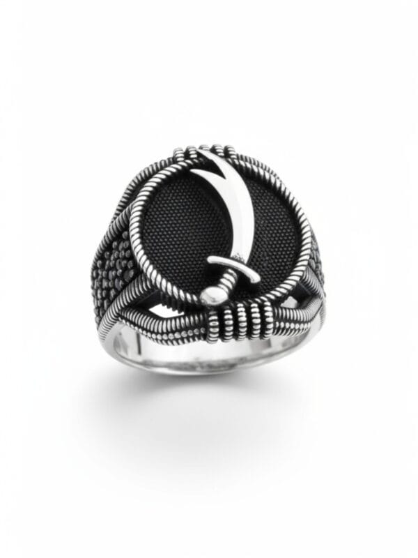 zülfikar gümüş erkek yüzük