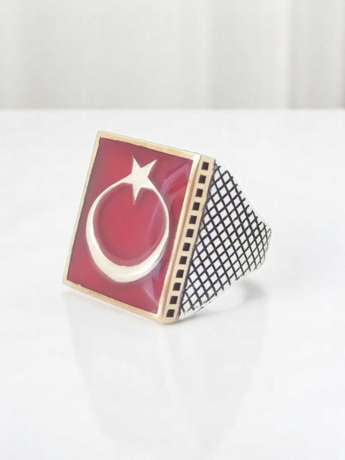 Teşkilat Yüzük , Teşkilat Dizisi Erkek Gümüş Yüzük - Görsel 3