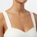 Baget gümüş kolye