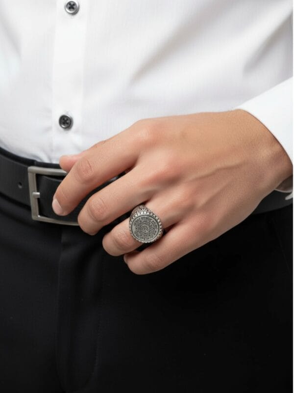 Alternative view of Mühr-ü Süleyman Erkek Yüzük