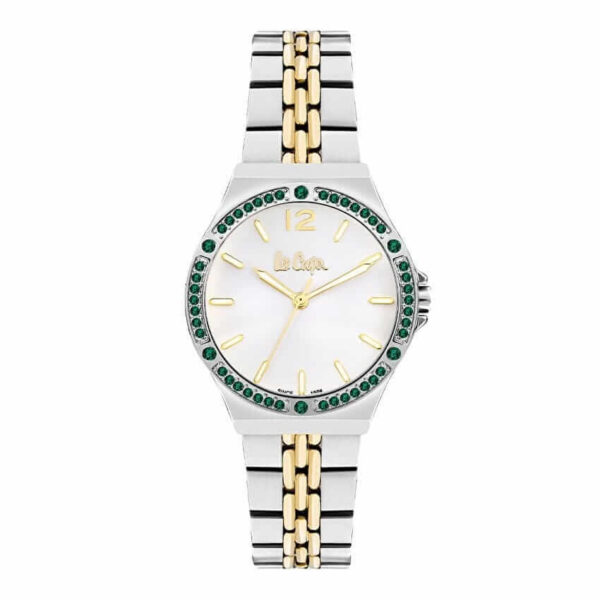 Lee Cooper LC07969.530 kadın saat | Taşlı Bezel