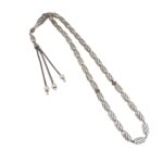 Kapsül Kesim Gümüş Tesbih | 5x10 mm | 925 Ayar Gümüş