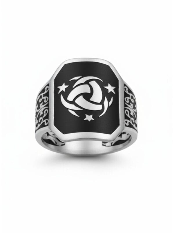 teşkilat-ı mahsusa erkek gümüş yüzük