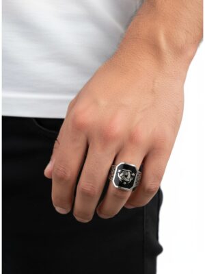 teşkilat-ı mahsusa 925 ayar gümüş erkek yüzük