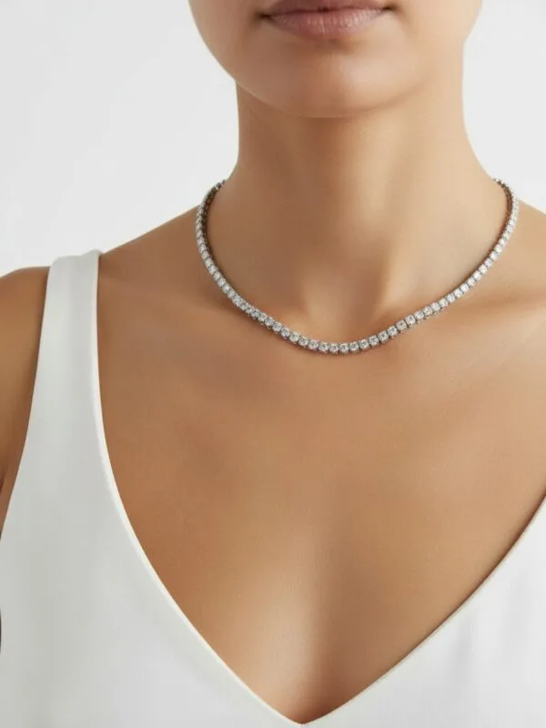 3mm suyolu gümüş kolye