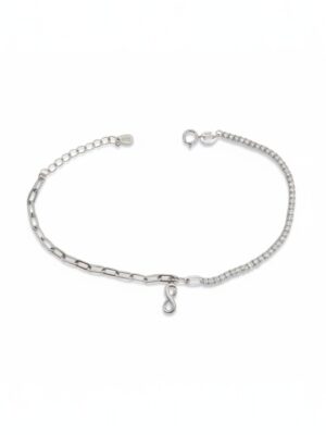 Sonzuluklu suyolu gümüş bileklik