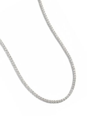 3mm suyolu gümüş kolye