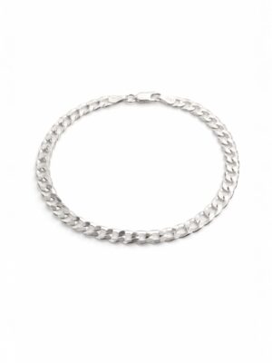 italyan gurmet zincir bileklik modelimiz tamaman 925 ayar gümüşten üreitlmiştir ve parlak yüzeye sahiptir.