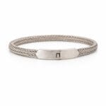 Kalın Örgülü El İşçiliği Erkek Bileklik