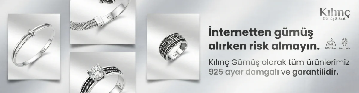 Güvenli alışveriş kılınç gümüş'te