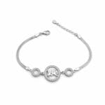 Love Yazılı Gümüş Bileklik