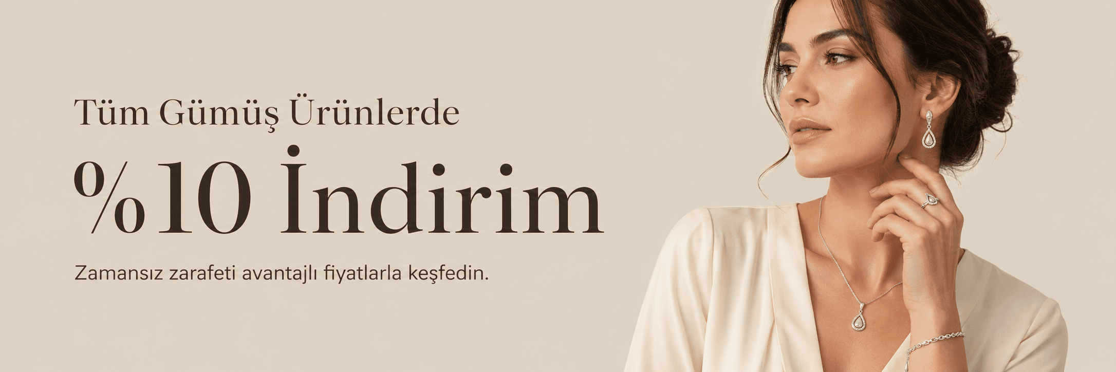 Kılınç Gümüş tüm gümüş ürünlerde yüzde 10 indirim